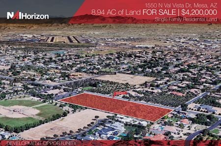 VacantLand space for Sale at 1550 N Val Vista Dr in Mesa