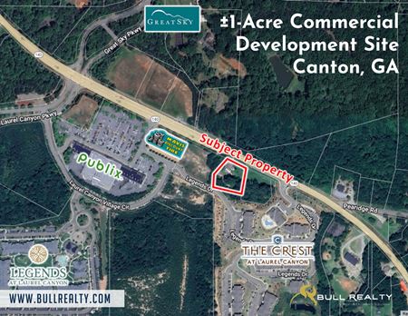 VacantLand space for Sale at 2201 Reinhardt College Pkwy in Canton