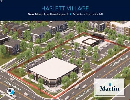 Photo of commercial space at 1621 Haslett Rd in Haslett