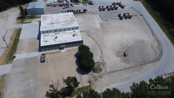 Renovated 18K SF Warehouse with 4+ Acres Outside Storage