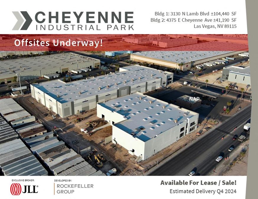 Rockefeller Cheyenne Industrial Park *Bldg 1*