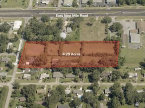 4.29 acres 100 yards from E Nine Mile Road