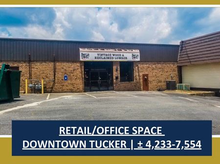 Retail/Office Space in Downtown Tucker | ± 4,233-7,554 SF - Tucker