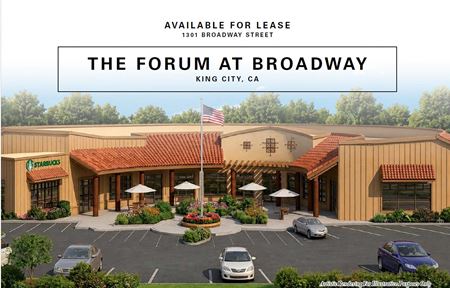 Retail space for Rent at 1301 Broadway St in King City