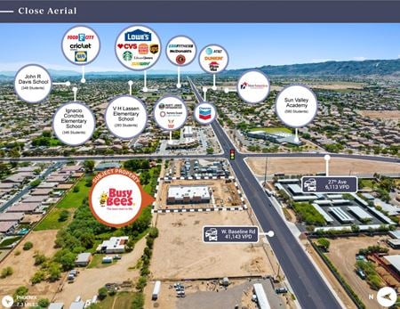 Retail space for Sale at 2720 W. Baseline Road in Laveen Village (Phoenix)