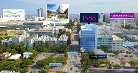 Retail space for Rent at 1688 Meridian Avenue in Miami Beach