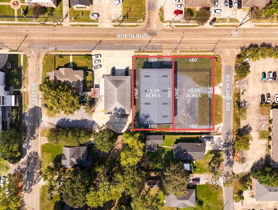 Parking Lot with Covered Area in Mid-City