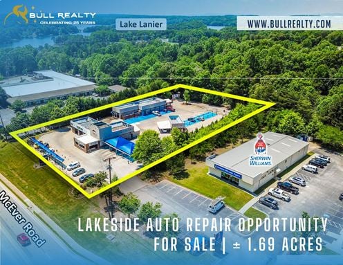 Lakeside Auto Repair Opportunity | ± 1.69 Acres
