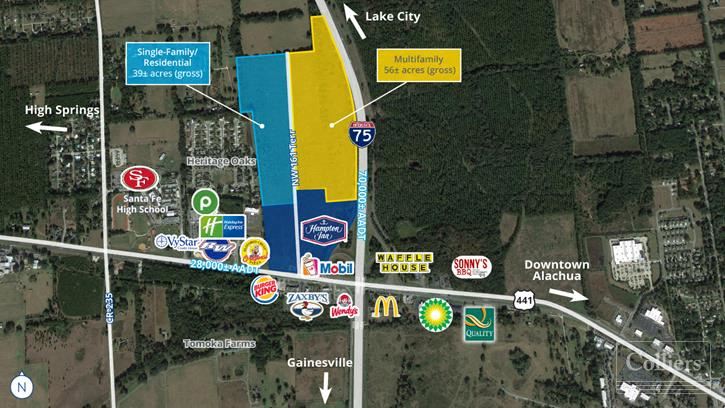 HighPoint Crossing Development - 95± Acres of Residentially Zoned Land for Sale