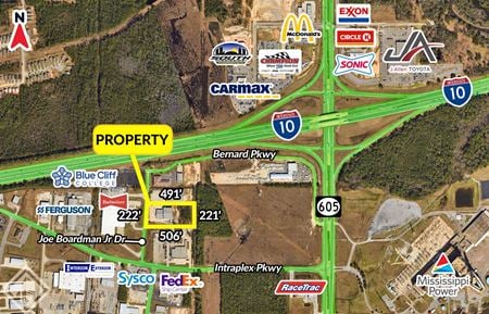 Industrial space for Rent at 10520 Joe Boardman Jr. Drive in Gulfport