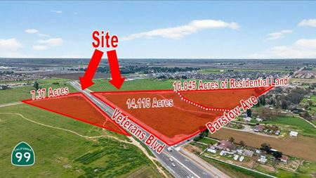 VacantLand space for Sale at 6785 N Veterans Blvd in Fresno