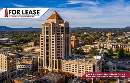 Office space for Rent at 10 S Jefferson Street in Roanoke