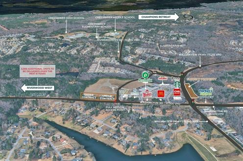 1.46 Acres | Riverwood Retail Out-Parcels | Will Subdivide