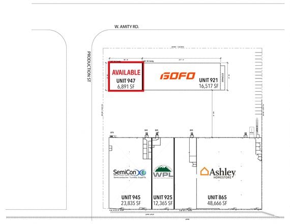 921 W. Amity Rd.