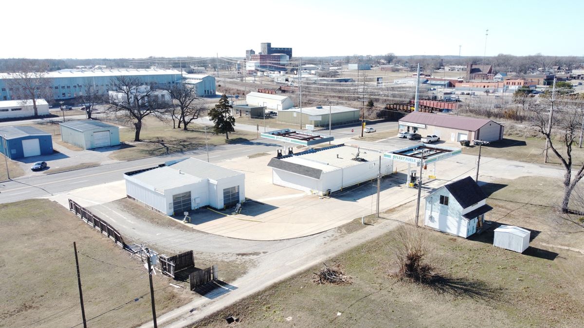 GAS STATION WITH AUTO SHOP AND CAR WASH