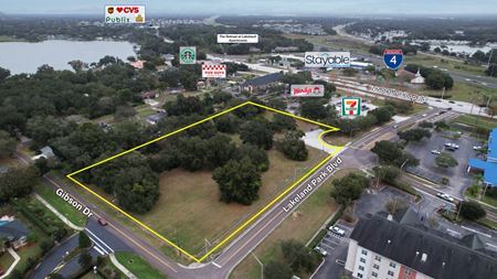 VacantLand space for Sale at 4545 & 4575 Gibson Drive in Lakeland
