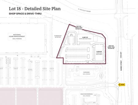 Photo of commercial space at E-470 and Quebec Street-SWC in Thornton