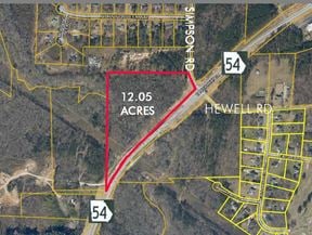 +/-12.05 Acres For Sale - Hwy 54 E Frontage