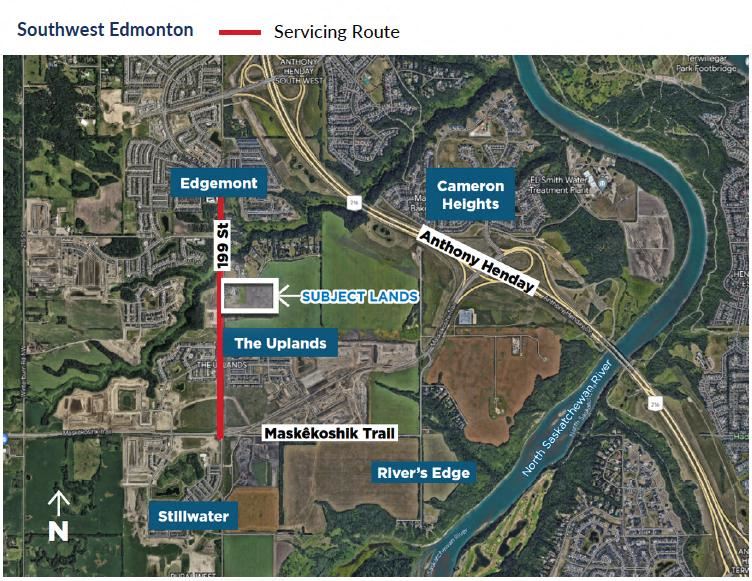 DEVELOPMENT LAND IN SOUTHWEST EDMONTON