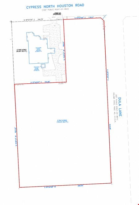 VacantLand space for Sale at 0 Cypress North Houston in Houston
