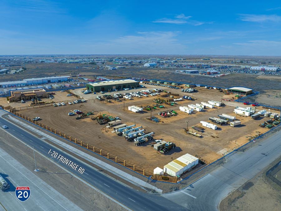 Industrial Complex on I-20 with Multiple Cranes & Wash-Bay