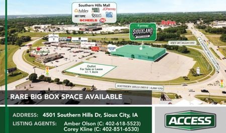 Retail space for Sale at 4501 Southern Hills Dr in Sioux City