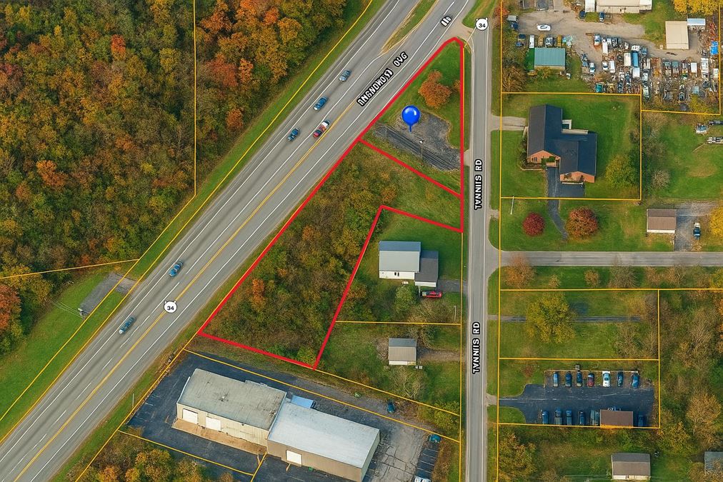 Transit Road & 5565 Millersport Hwy - 3.29 ACRES CORNER LAND FOR LEASE