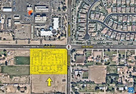 Retail space for Rent at Greenfield Rd & Queen Creek Rd | SWC in Gilbert