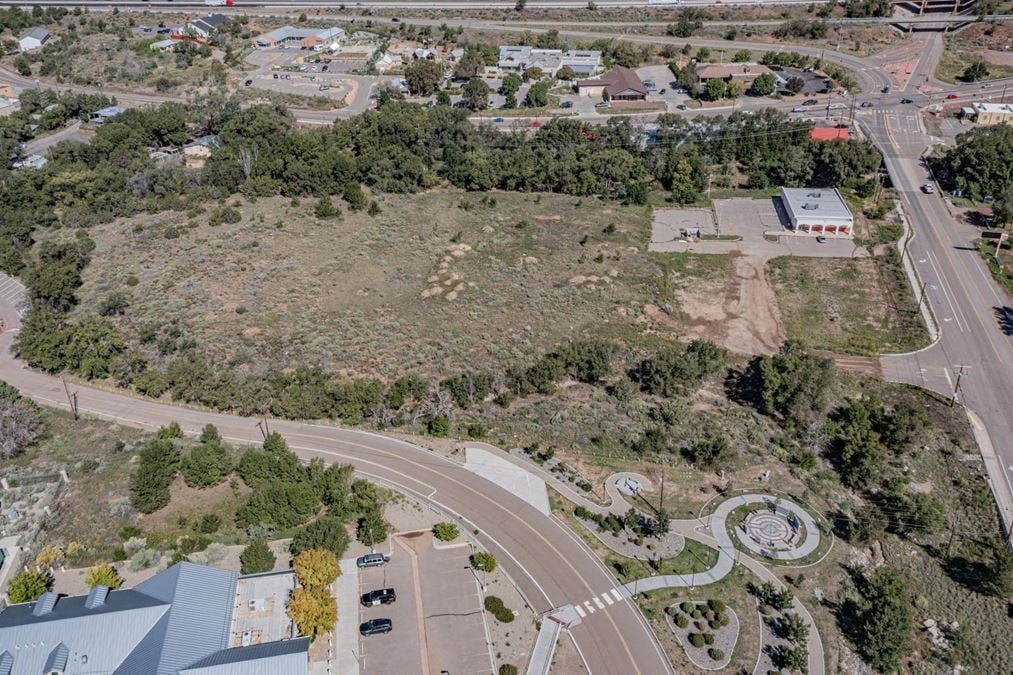 DEVELOPMENT READY 7.8 ACRES in HEART OF TIJERAS FRONTAGE ON NM 337