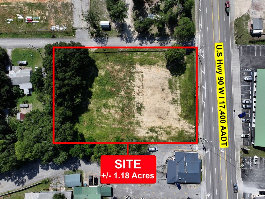 Ready-to-Build Commercial Site in  DeFuniak Springs