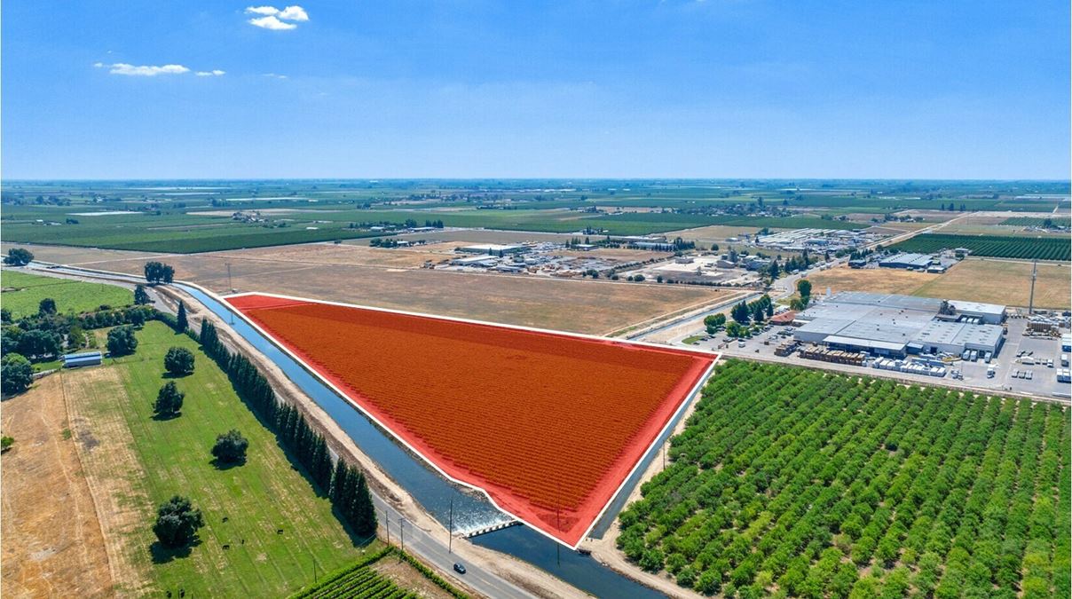 ±20.1 Acres of Industrial Development Land In Sanger, CA
