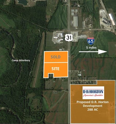 Photo of commercial space at US 31 & CR 700 in Edinburgh
