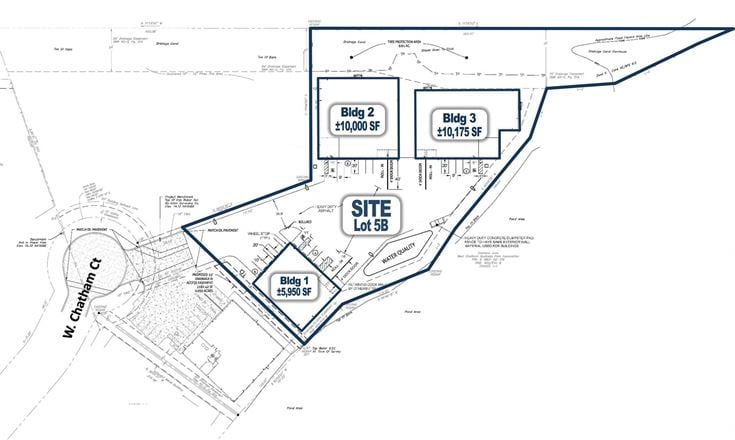 West Chatham Business Park | ±5,950 to ±10,175 SF Warehouse Space for Lease