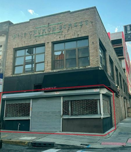 Photo of commercial space at 18 Church St in Paterson