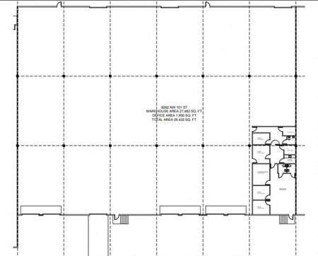 Industrial space for Rent at 9262 NW 101st Street - 30,000 SF in Medley