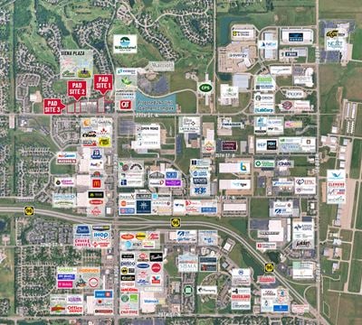 PAD SITES FOR SALE/LEASE AT SIENA PLAZA