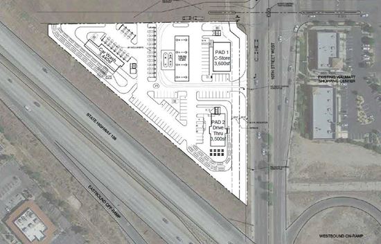 2.81 Acres 10th Street West
