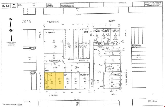 Retail space for Rent at 48 S De Lacey Ave in Pasadena, CA