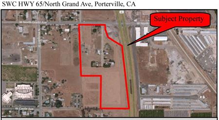 Commercial Land near Highway 65/North Grand For Sale/Lease/BTS - Porterville