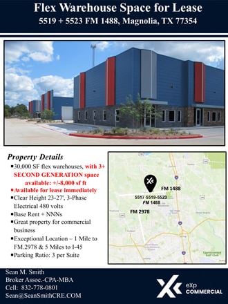 5519 + 5523 FM 1488, Magnolia 77354
