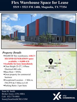 5519 + 5523 FM 1488, Magnolia 77354