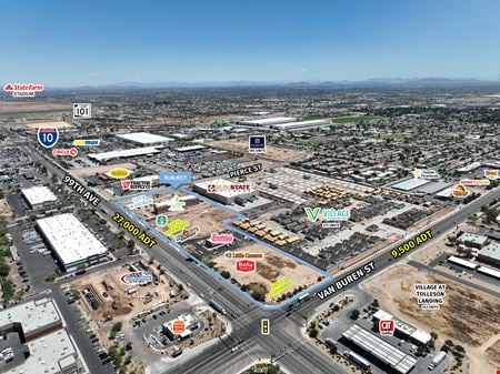 Photo of commercial space at NEC 99th Ave & Van Buren St in Tolleson