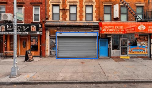 450 SF | 99 Ralph Avenue | Prime Bed-Stuy Retail Space With Backyard & Glass Storefront for Lease