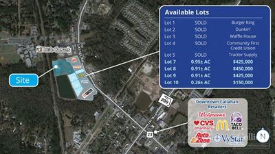 Callahan Station Outparcels for Sale