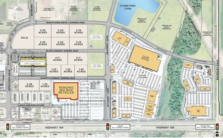 Retail space for Rent at Highway 16A & Veterans Blvd in Stony Plain