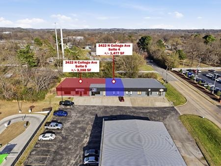 Office space for Rent at 3416 & 3422 N College Ave in Fayetteville