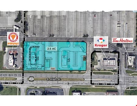 Retail space for Rent at 3579 S High Street in Columbus