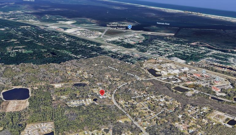 2.20± Acres with Warehouse + Corner Parcel in St. Augustine