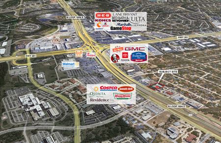 VacantLand space for Rent at 1100 N Loop 1604 E in San Antonio