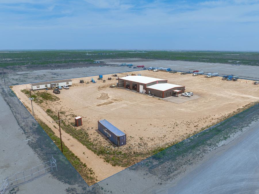 Office/Warehouse/Wash-Bay with Man Camp Hookup